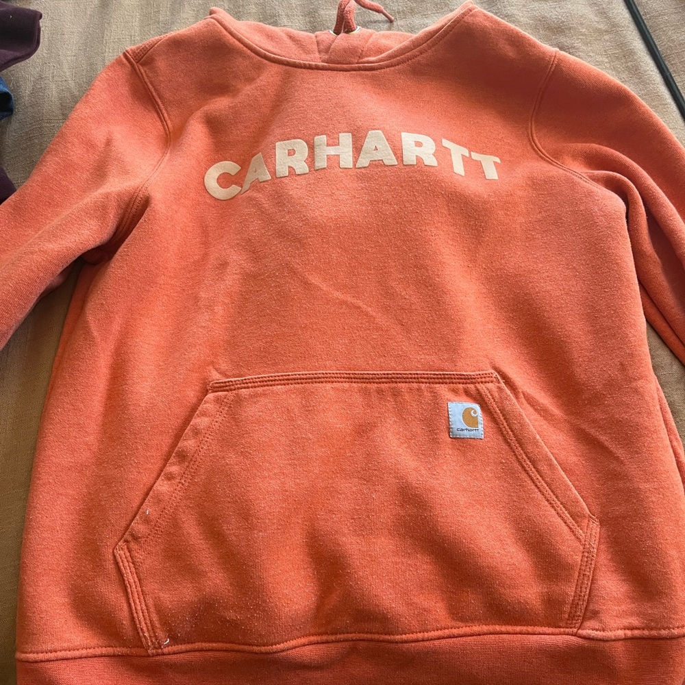 Carhartt Orange Sweatshirt